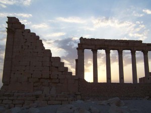Palmyra im Sonnenaufgang